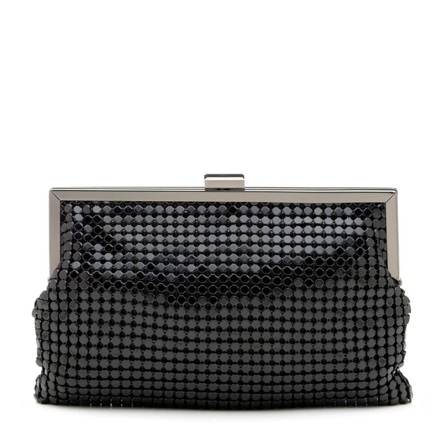 Bags Olga Berg | Ruth Mesh Frame Clutch