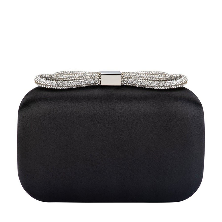 Bags Olga Berg | Ada Crystal Bow Clutch