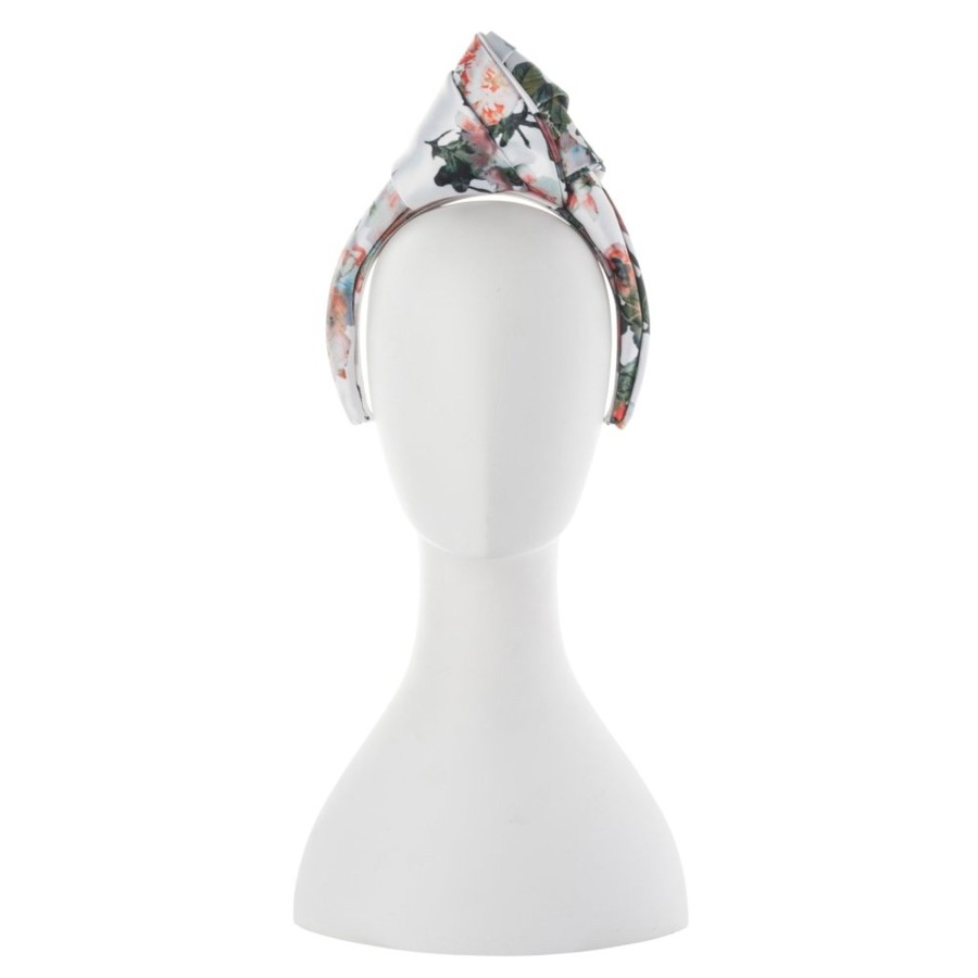 Headwear Olga Berg | Milla Printed Satin Turban