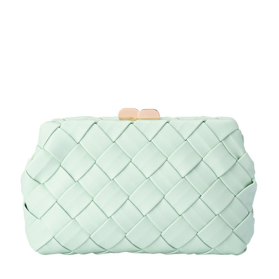 Bags Olga Berg | Quinn Woven Clutch