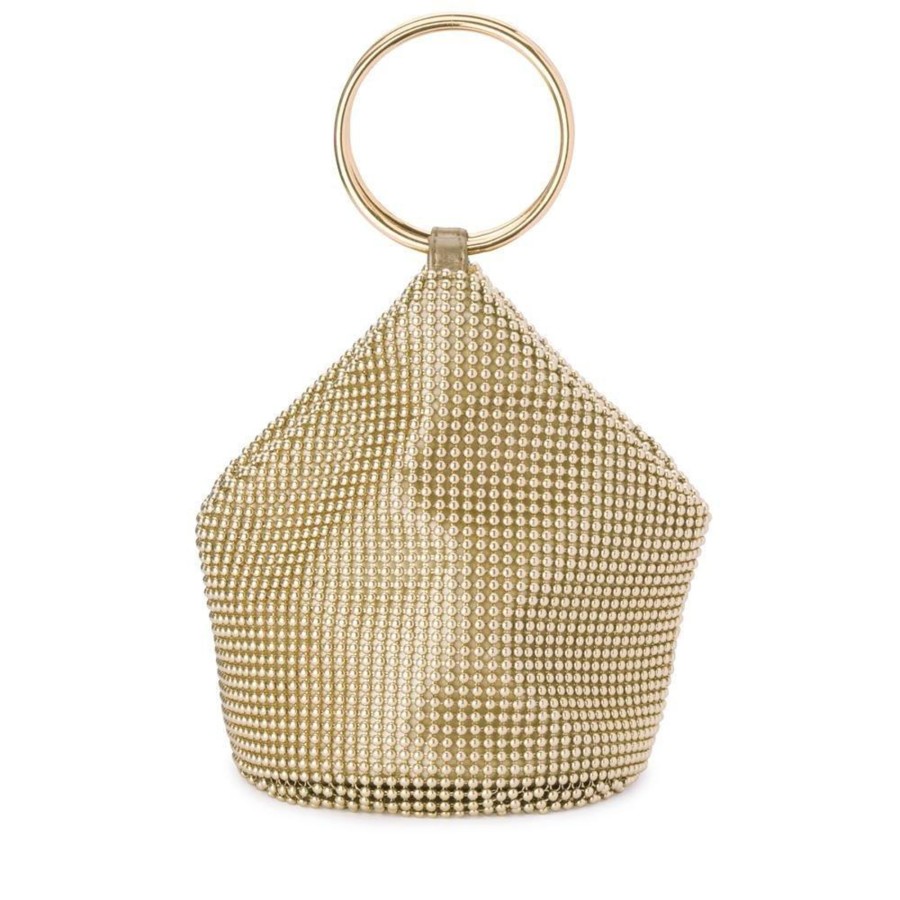 Bags Olga Berg | Bianca Ball Mesh Handle Bag