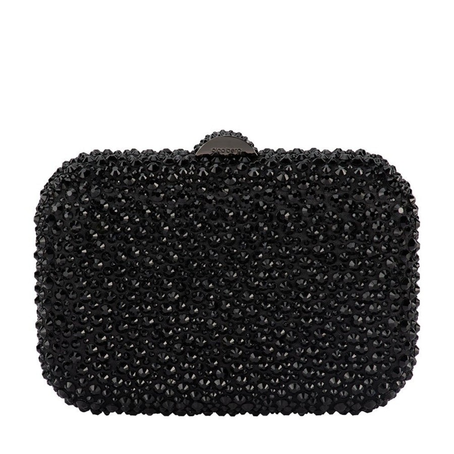 Bags Olga Berg | Casey Hot Fix Encrusted Clutch