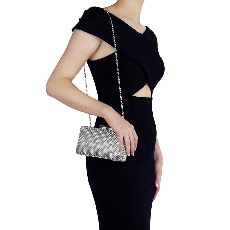 Bags Olga Berg | Natasha Ball Mesh Clutch