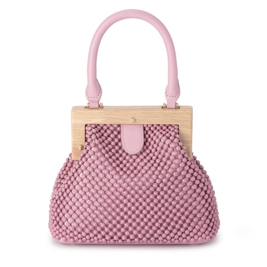 Bags Olga Berg | Marlo Ball Mesh Handle Bag