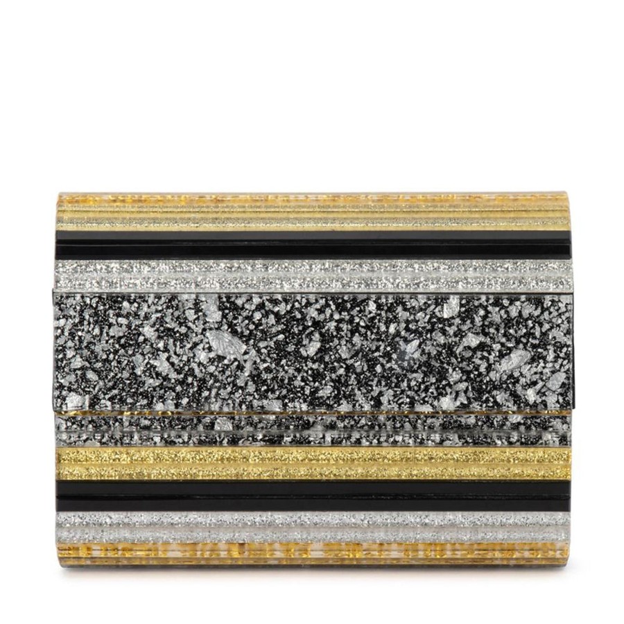 Bags Olga Berg | Stacer Acrylic Foldover Clutch