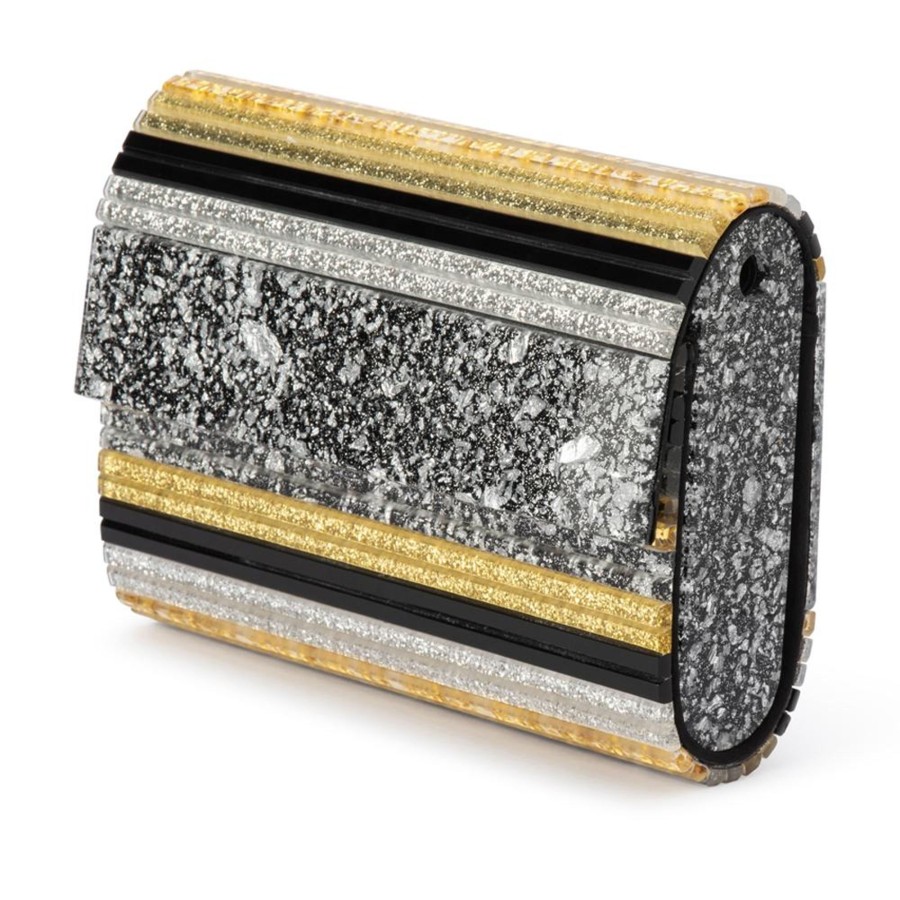 Bags Olga Berg | Stacer Acrylic Foldover Clutch