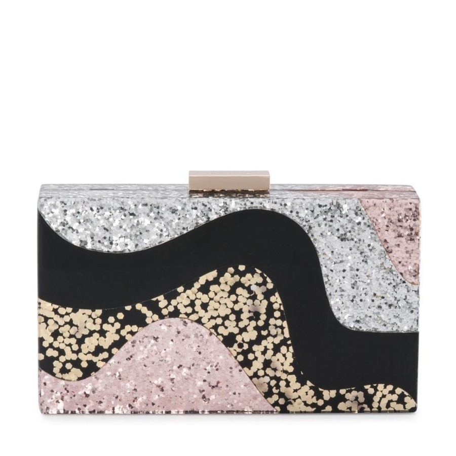 Bags Olga Berg | Paris Wavy Acrylic Clutch