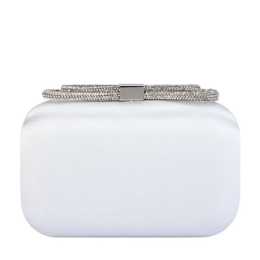 Bags Olga Berg | Ada Crystal Bow Clutch