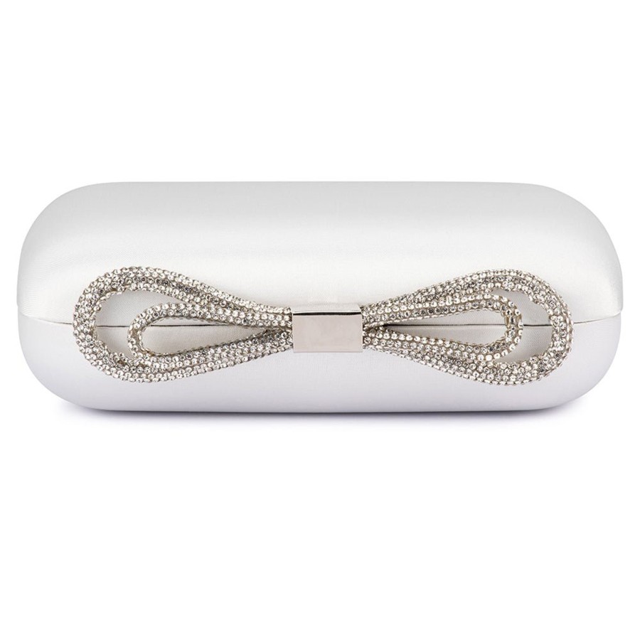 Bags Olga Berg | Ada Crystal Bow Clutch