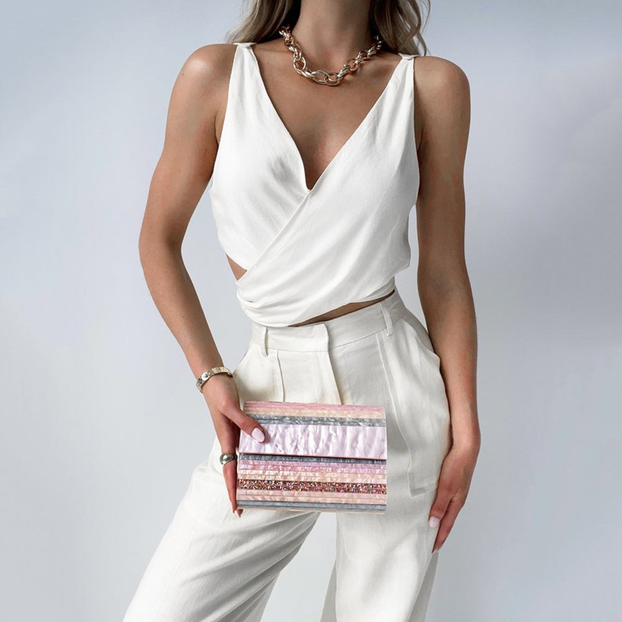 Bags Olga Berg | Stacer Acrylic Clutch