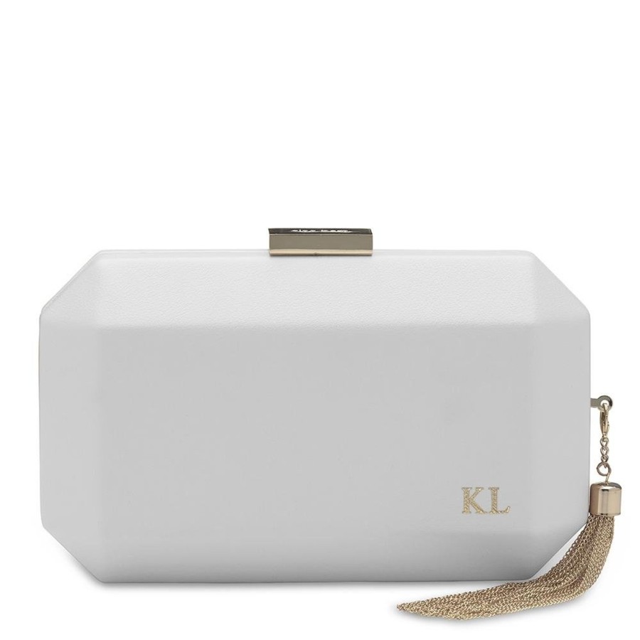 Bags Olga Berg | Lia Monogrammed Clutch