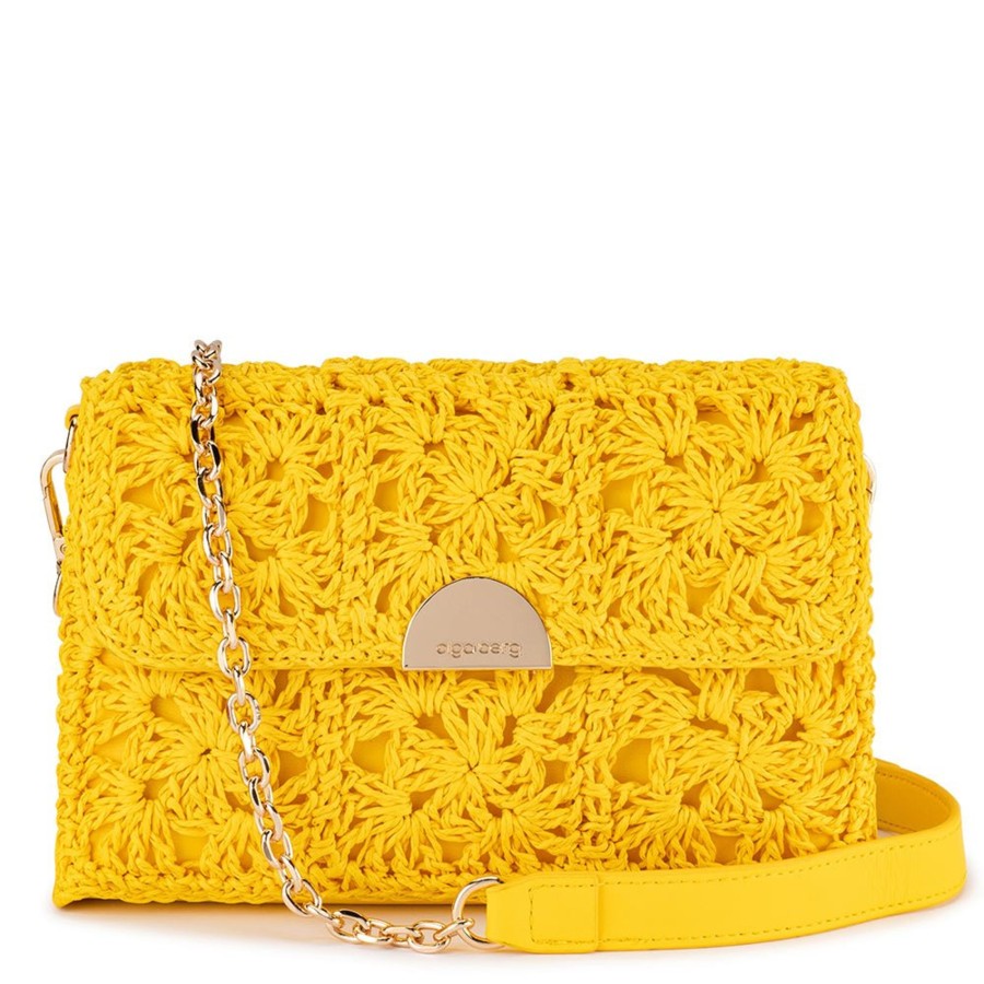 Bags Olga Berg | Millie Crocheted Shoulder Bag