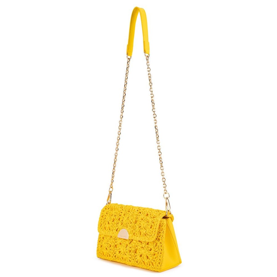 Bags Olga Berg | Millie Crocheted Shoulder Bag