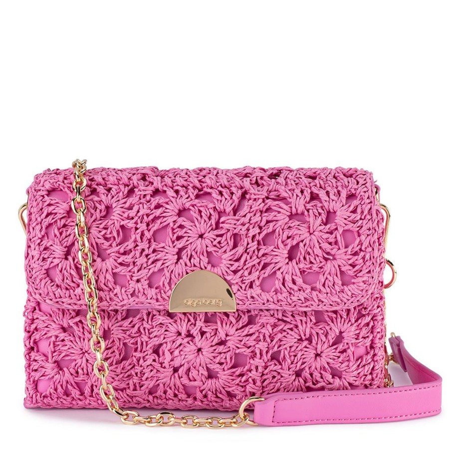 Bags Olga Berg | Millie Crocheted Shoulder Bag