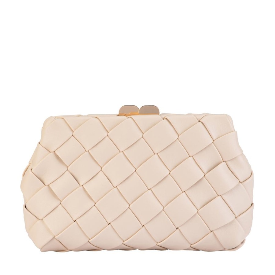 Bags Olga Berg | Quinn Woven Clutch