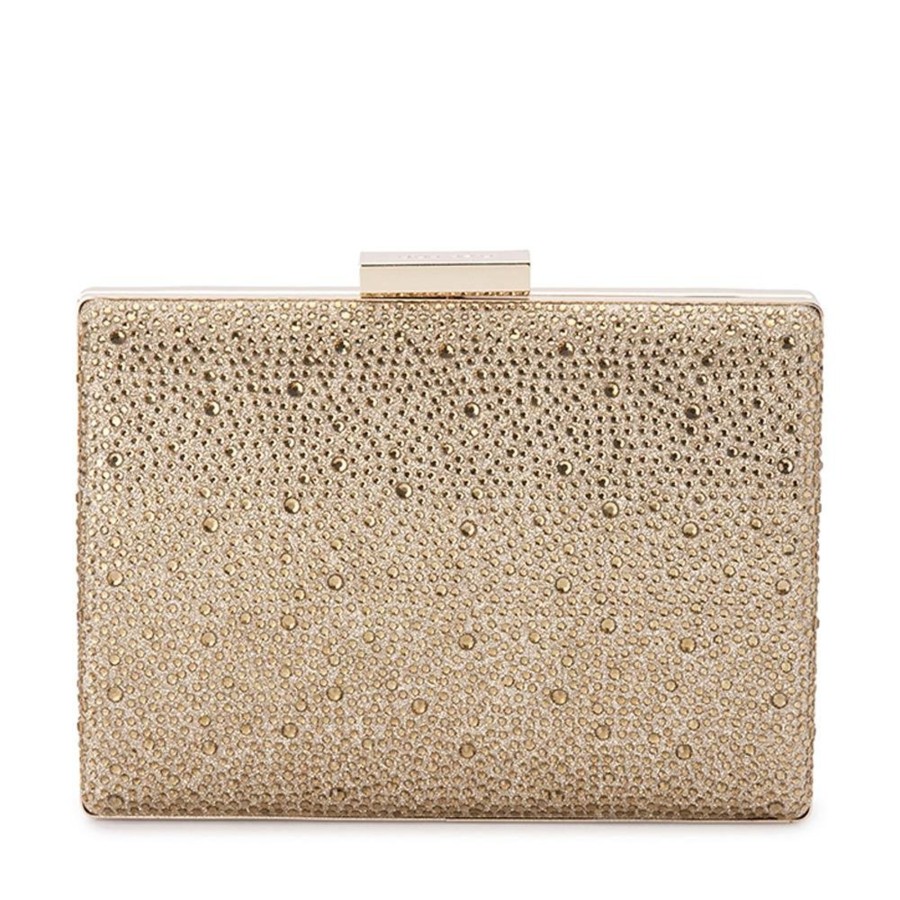 Bags Olga Berg | Gabby Metallic Hotfix Clutch