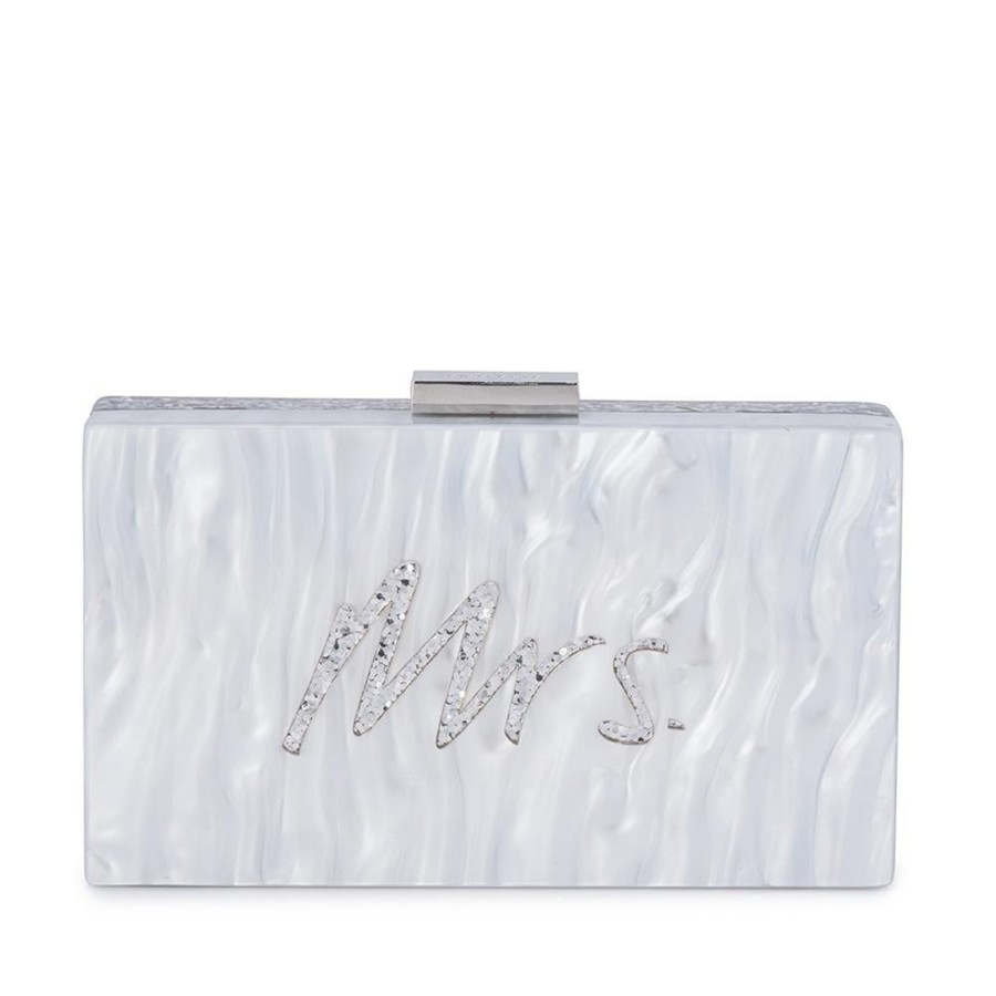 Bags Olga Berg | Mrs Glitter Acrylic Box Clutch