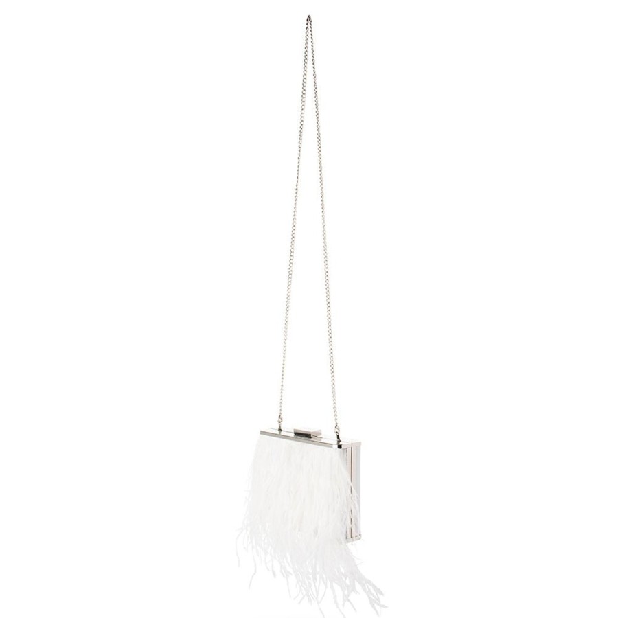 Bags Olga Berg | Estelle Feather Clutch