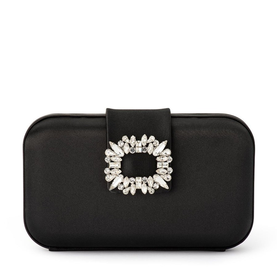 Bags Olga Berg | Emmy Crystal Trim Clutch