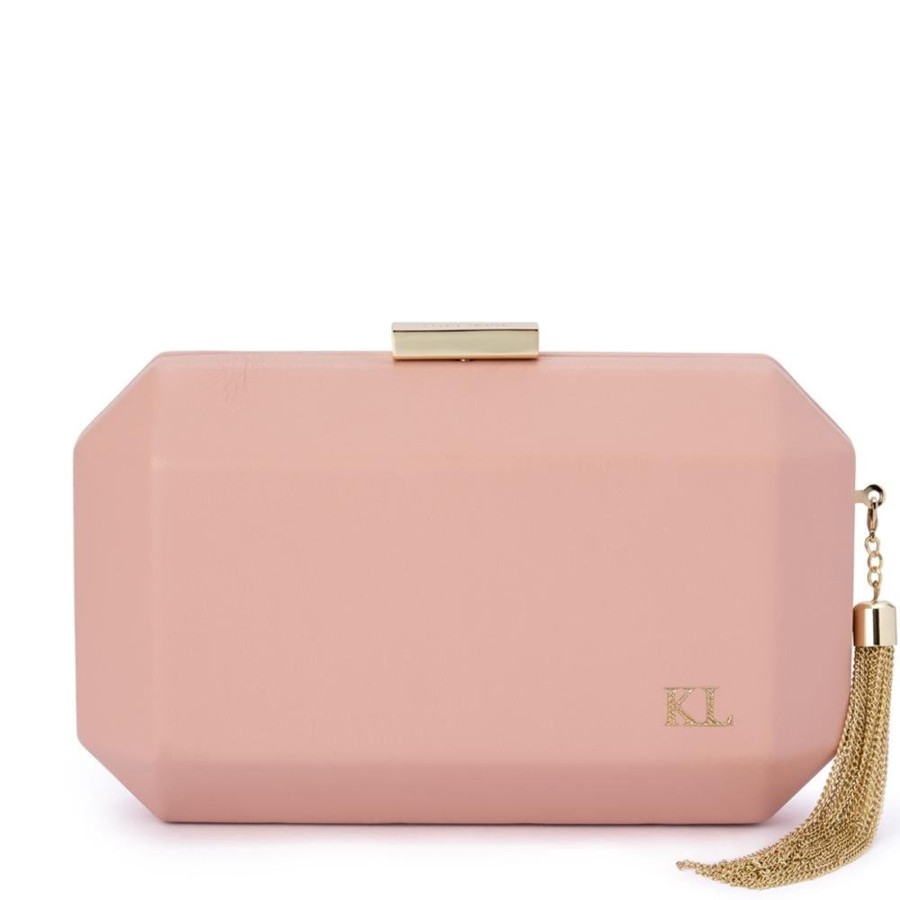 Bags Olga Berg | Lia Monogrammed Clutch