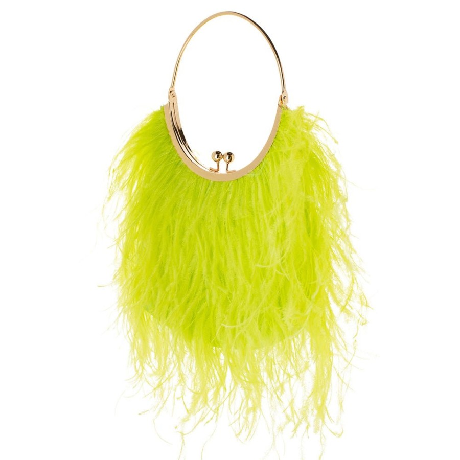 Bags Olga Berg | Penny Feathered Frame Bag