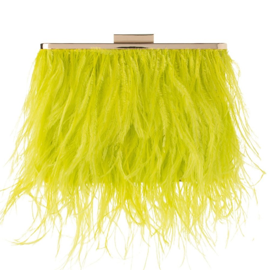 Bags Olga Berg | Estelle Feather Clutch