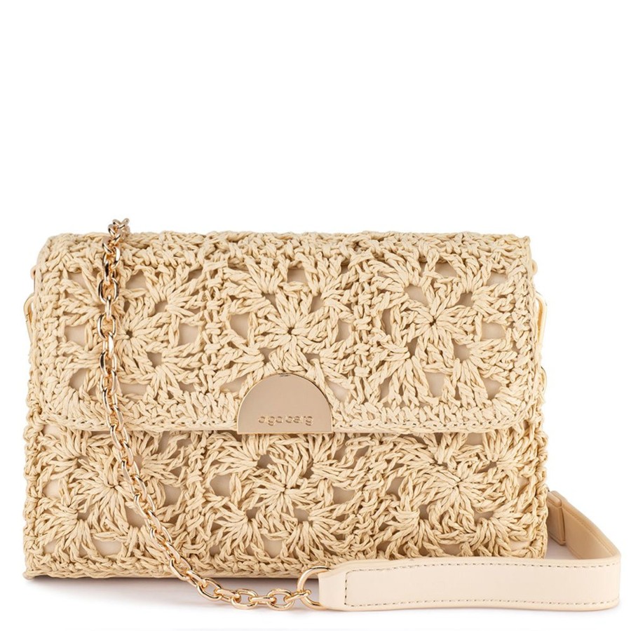 Bags Olga Berg | Millie Crocheted Shoulder Bag