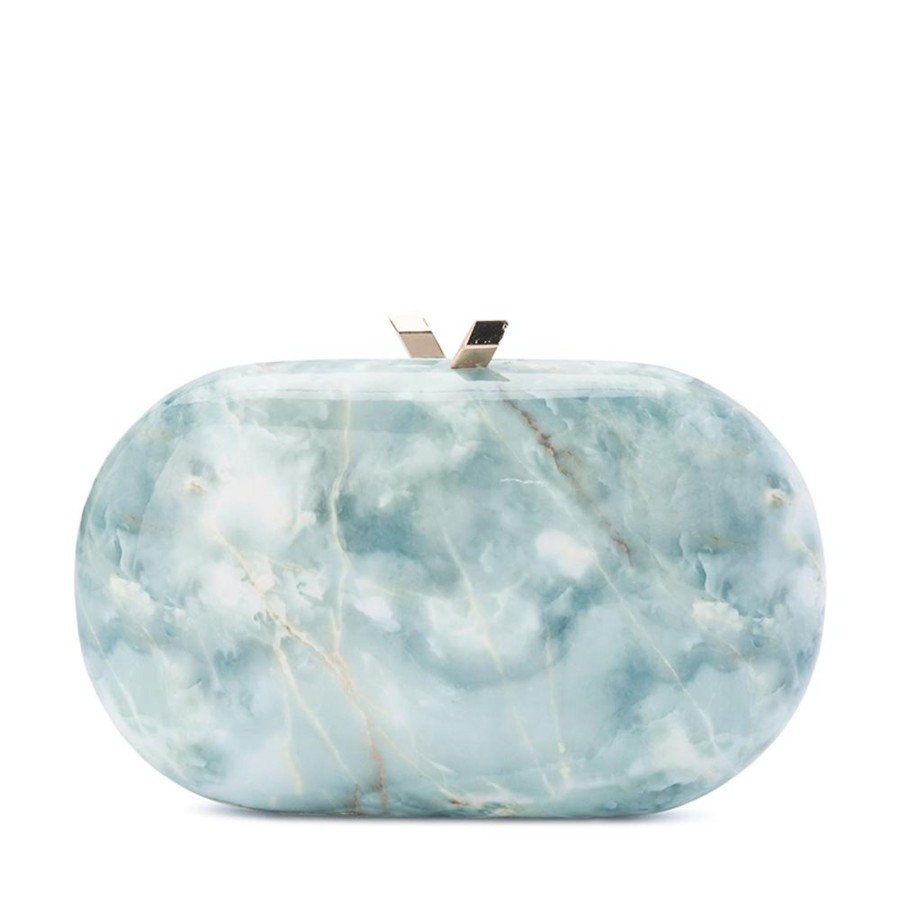 Bags Olga Berg | Quartz Oval Clutch