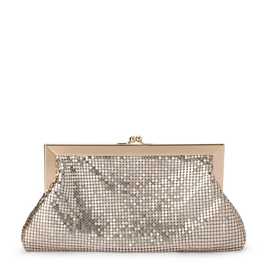 Bags Olga Berg | Zara Mesh Frame Clutch