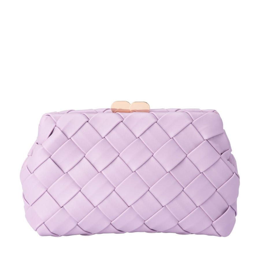 Bags Olga Berg | Quinn Woven Clutch